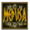 Скаттер символ - слово Medusa